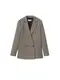 MANGO Blazer ''''CHARLOTT'''' braun / schwarz / beige