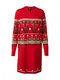 ONLY Kleid ''''XMAS VIBE'''' mischfarben / rot