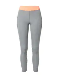 NIKE Sporthose graumeliert / apricot / weiß