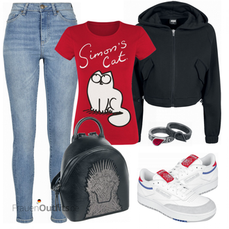 Outfit mit Blau Tasche Game of Thrones "Outfit für die Freizeit"