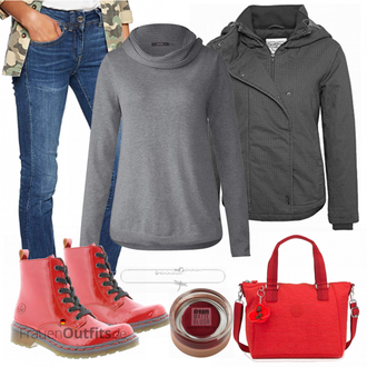 Winter Outfit mit Blau Winterjacke/Schlupfjeans/Jeans mit Schlitz/Leder Schuhe/Low Waist Jean/Regular-Fit Jeans/Slim Fit Jeans/Straight Leg Jean/Low Rise Jean/T-Shirt G-Star Raw "Sublevel jacken"