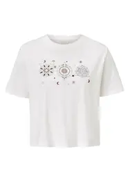 Shirt creme-weiß ROCKGEWITTER