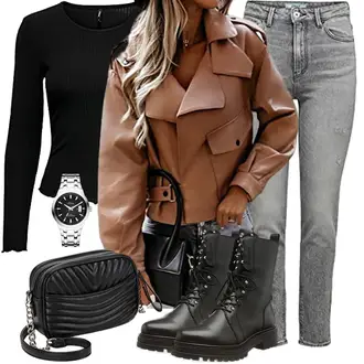 90er Jahre Outfits Rave mit Schwarz/Lila/Rosa/Silber/Dunkelrot Armbanduhr S.Oliver "Modischer Look für den Herbst"Look: Wasen, Schule, Rave, Konzert, Strandtag, Taufe, 50 Geburtstag, Geburtstag, Silvester