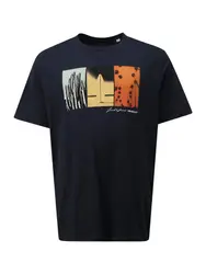 Jack & Jones Plus T-shirt ''''Octo'''' navy / mischfarben