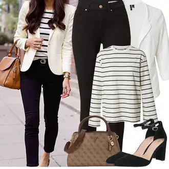 Winter Outfit mit Schwarz/Bordeaux Lederjacke/High Waist Legging/High Waist Hose/Jeggings/Push up Hose/Skinny Hose/Treggings/Biker Jeans/High Waist Jeans/Push up Jeans/Cuir Chaussures/Thermojeans/Winterjacke VERO MODA "Frühling outfit"