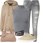 Oversize Hoodies mit Tank Tops kombinieren image