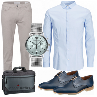 Business Outfits mit Weiß Jeans Brax "Buro Outfit"