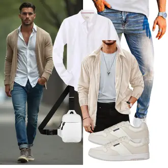 Rad­fahren Outfit mit DONGKER "Freizeit Outfit"Look: Rad­fahren, Wandern, Laufen, Joggen, Trekking