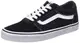 Vans Herren Ward Sneaker Ward Trainers, (SUEDE/CANVAS) BLACK/WHITE, 43 EU