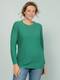 Pullover mit Strickmuster basically you Smaragd
