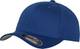 Flexfit Unisex Baseball Cap Wooly Combed, Kappe ohne Verschluss für Herren, Damen und Kinder, Farbe royal, Größe XXL