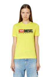 T-shirt - T-REG-DIV T-SHIRT yellow