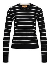 Svetr 'JXCara Comfy' černá / bílá