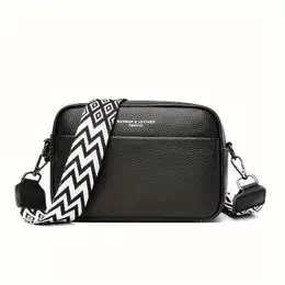 Fashionable Casual Shoulder Bag, Small Square Crossbody Purse With Detachable Strap For Shopping And Travel