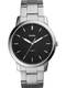 FOSSIL Uhr schwarz / silber