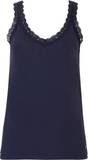 Donkerblauw Topjes met spaghettibandjes voor dames image