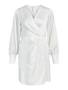 Blanc Avec Manches Bouffantes Chemise Robes pour Femme image