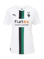 PUMA Sportshirt ''''BMG Home'''' grün / orange / schwarz / weiß
