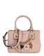 GUESS Handtasche mit Steppnähten Stassie Society Satchel rosa