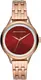ARMANI EXCHANGE Uhr rosegold / rot