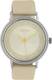 OOZOO Quarzuhr C10097 beige / silber