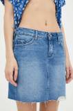 Denim Krila Z zadrgo na hrbtu za dame image