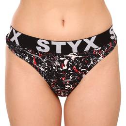 Women's thong art sports rubber Jchym