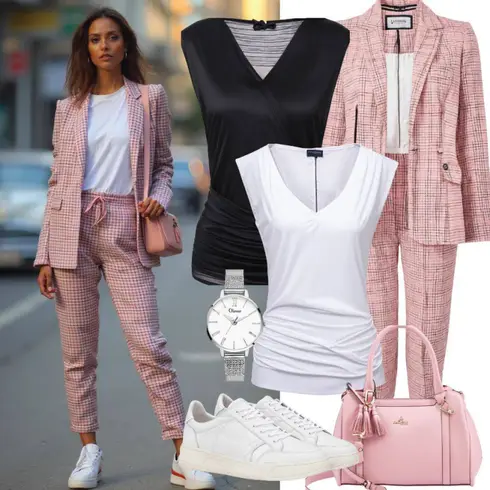 Weiß/Creme Schuh Chunky Sneaker/WalkingSchuh/Wasserfester Schuh Skechers kombinieren