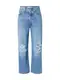 LEVI'S  Traperice 'Ribcage Straight Ankle'  plavi traper