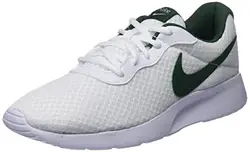 Nike Herren Tanjun Sneaker, White/Gorge Green, 43 EU