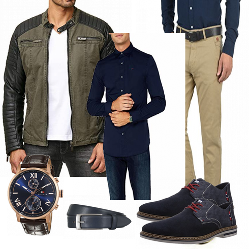Mischfarben Overall Tommy Jeans kombinieren