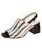 Sandale Gerry Weber wei/silberfarben/schwarz