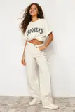 Slouchy Culotte Kavbojke za dame image