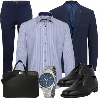 Business Outfits mit Schwarz Anzug Jack & Jones "Business Outfit"