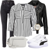 Smart Casual Leggings Outfits image