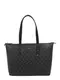 Calvin Klein Shopper torba  crna / bijela