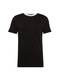NEW LOOK T-Shirt RP 46 29.09 MW RINGER WITH SIDE STRIPE P schwarz / weiß
