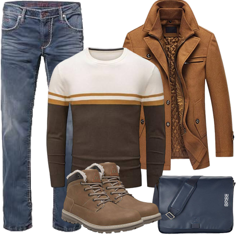 Khaki/Braun/Beige/Grau/DunkelBraun Wattierte Stiefel/Wasserfester Schuh/Klassischer Stiefel/Trekkingstiefel/Winter Stiefelette/Winter Stiefel/Winter Sneaker/Wasserdichter Stiefel/Herren Lederschuhe Pastaza kombinieren