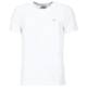 Tommy Jeans Herren Original Crew Neck Kurzarm T-Shirt Weiß (CLASSIC WHITE 100) Medium