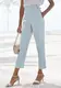 LASCANA 7/8-Hose, mit Zierschnallen am Bund, elegante Stoffhose, Business-Look