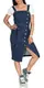 VERO MODA Damen Jeans Kleid Julie 10215115 medium Blue Denim M