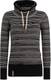 naketano Pullover ''''Gudra cuva Banka'''' schwarz / weiß