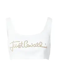 Just Cavalli Top gold / weiß