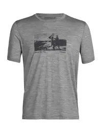 Men's Tech Lite II SS Tee Natural Run Club Metro T-Shirt