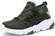 VITIKE Kinder Schuhe Jungen Schuhe Mädchen Sneaker Damen Sportschuhe Outdoor Schuhe Jungen Turnschuhe Laufschuhe Schnürer Freizeit Sportschuhe Kinder Sneaker, 1-grün, 32 EU