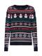 NEW LOOK Trui 25.05 WW XMAS: FAIRISLE JUMPER P124  gemengde kleuren