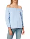 ONLY Damen onlDREW 7/8 Offshoulder Shirt NOOS WVN Bluse, Blau (Celestial Blue Celestial Blue), 36