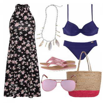 Outfit mit Bademode Lascana "FeelSummer"