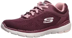 Skechers Damen Flex Appeal 3.0-Moving Fast Sneaker, Rot, 37 EU
