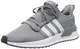 adidas Herren U_Path Run Sneaker, Grau (Grey/Footwear White/Core Black 0), 43 1/3 EU